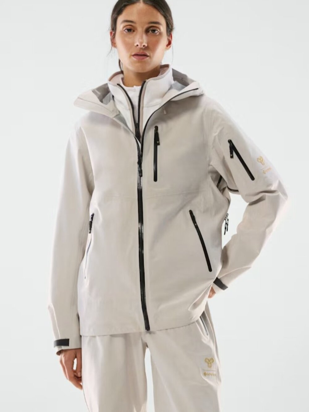 NWT GORE-TEX Factor Jacket Matte Pearl M
